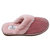 Furry Clog Slippers Indoor/outdoor Fur Lining - Pink Suede