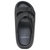 Lightweight EVA Platform Sandals Double Straps - Black