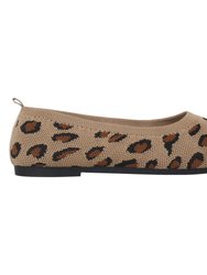 Women's Ballet Flats Sweater Soft Rubber Sole Slip On Casual Shoes