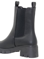 Women's Chunky Platform Chelsea Elastics Boots