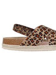 Women's Classic Criss Cross Platform Sandals Espadrilles Sling