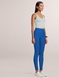 Womens' Legging Bubble Stretchable Blue