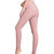 Womens'  Legging Bubble Stretchable Fabric Yoga Fitness Work-out Sport Pink - Pink