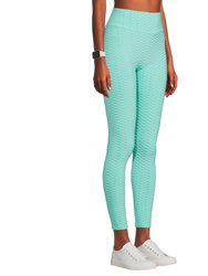 Womens' Legging Bubble Stretchable Mint - Mint