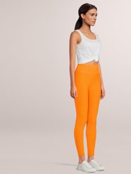 Womens' Legging Bubble Stretchable Orange