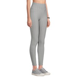 Womens' Legging Bubble Stretchable - Gray