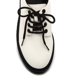 Women's Platform Oxford Lace-Up 4 Eyelets Shoes