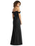 Off-the-Shoulder Criss Cross Bodice Trumpet Gown - 8193