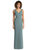 Sleeveless Tie Back Chiffon Trumpet Gown - 8194 - Icelandic