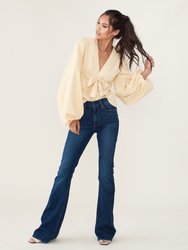 Elle High Waist Flare Jean