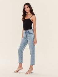 Thea High Waist Straight Jeans