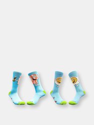 Bacon and Eggs - The Ultimate Partnership Sock