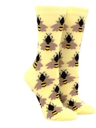 Bee Pattern Socks - Multi