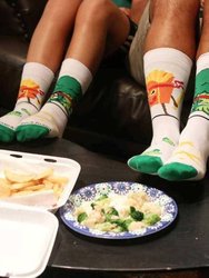 Broccoli Vs French Fries Socks