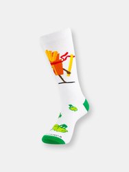 Broccoli Vs French Fries Socks