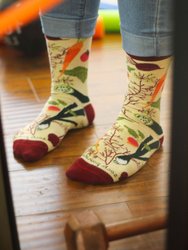 Fall Vegetable and Fruit Socks