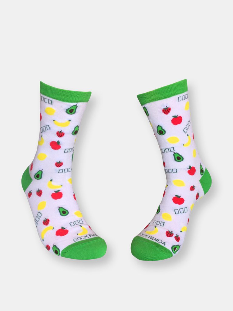 Fruit Pattern Socks - Multi