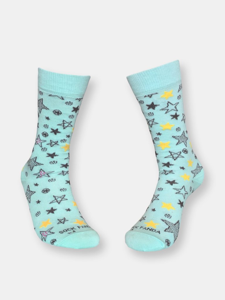 Fun Star Pattern Socks - Multi