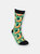Graceful Peacock Pattern Socks
