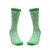 Green Diamond Pattern Socks - Green