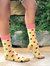 Love Apple Pattern Socks