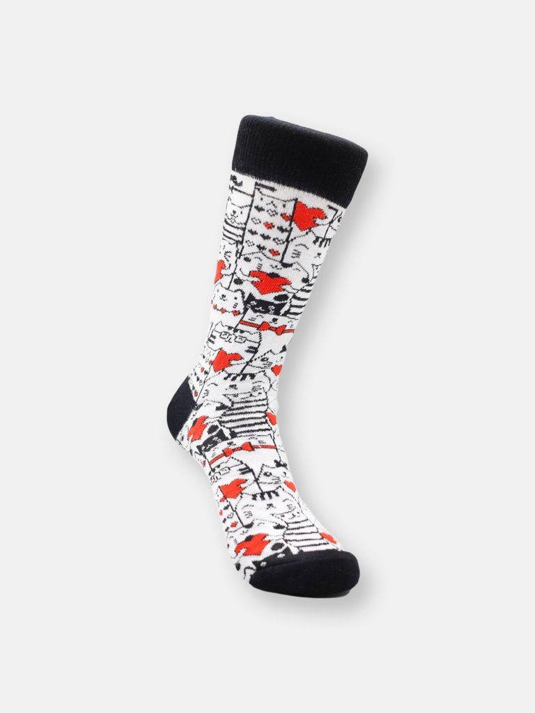 Love Cats Socks - Multi