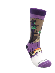 Nightmare Witch In The Closet Socks From The Sock Panda (Adult Medium)