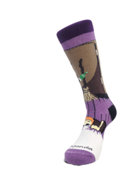 Nightmare Witch In The Closet Socks From The Sock Panda (Adult Medium)