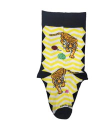 Tiger Playing with Toys Socks - Multi
