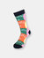 Vibrant Citrus Pattern Socks