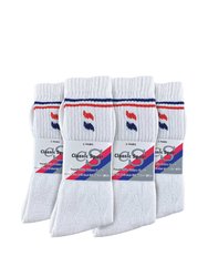 12 Pairs Cotton Sport Breathable Cushioned Crew Socks