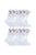12 Pairs Cotton Sport Breathable Cushioned Crew Socks - White