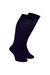 2 Pairs Mens Knee High Bamboo Socks Breathable Moisture Wicking - Navy Blue