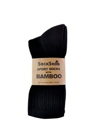 6 Pack Mens Bamboo Organic Cotton Running Sport Socks