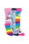 Ladies Striped Rainbow Unicorn Socks | 3 Pairs | Sock Snob - Unicorn