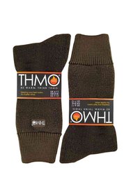 THMO - 1 Pair Mens Thick Fleece Lined Warm Thermal Socks For Winter