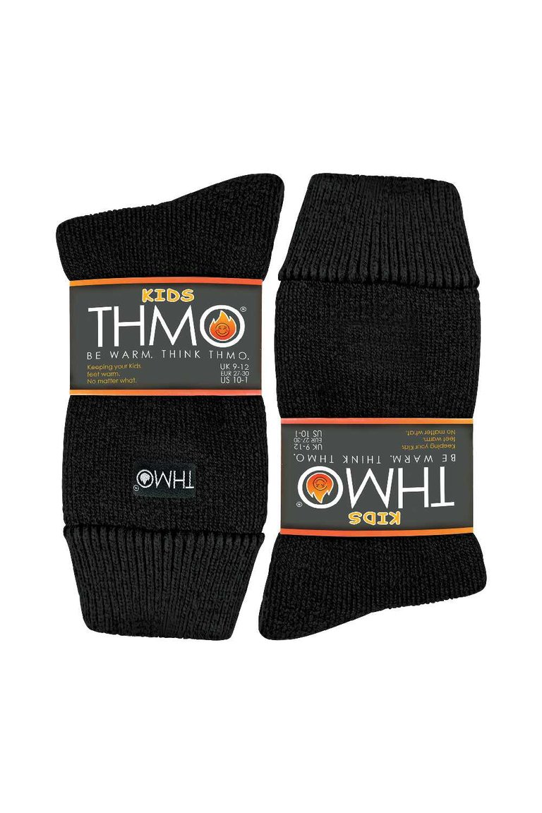 THMO - Kids Thermal Winter Socks | Warm Fleece Inner Socks For Boys & Girls