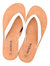 Sandy Shores Flip Flops In White - White