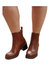 Stomp It Out Lug Sole Bootie In Brown