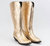 Women'S Western Cowboy Boots - Gold