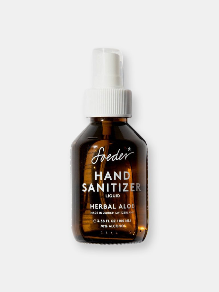 Natural Hand Sanitizer - Herbal Aloe