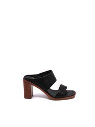 Sheila Sandals - Black Leather