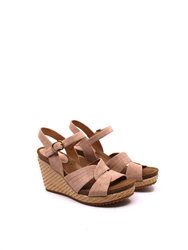 Women's Clarissa Camelia Wedge Sandal - Blush