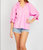 Eloise Blouse In Pink - Pink