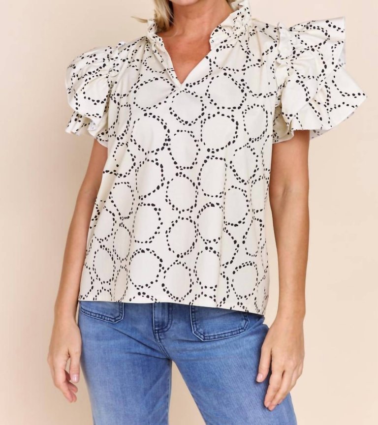 Kata Blouse In Anuke Pana - Anuke Pana