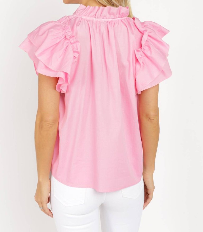 Kata Blouse In Petal Pink