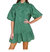 Linda Dress In Rhombas Verde - Rhombas Verde