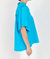 Noelia Flutter Sleeve Blouse In Turquoise