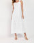 Samantha Dress In White - White