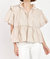 Sevila Blouse In Champagne - Champagne